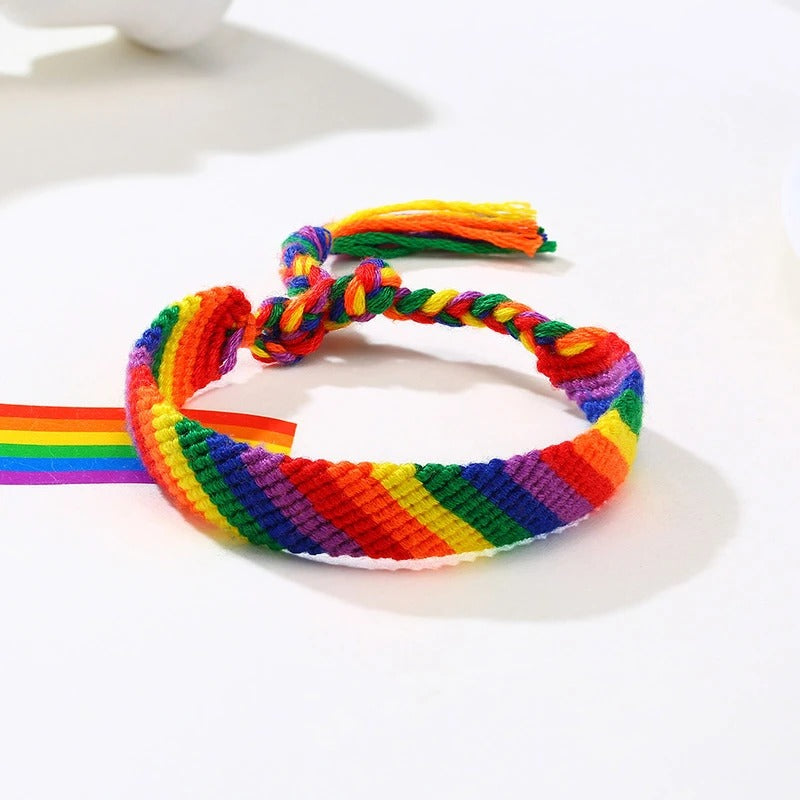 LGTBQ Armband "Catena in corda colorata" - PITANI