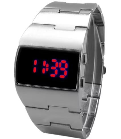 Edelstahl Armbanduhr "Elettronico multifunzione no.4162" - PITANI