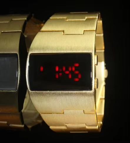 Edelstahl Armbanduhr "Elettronico multifunzione no.4162" - PITANI