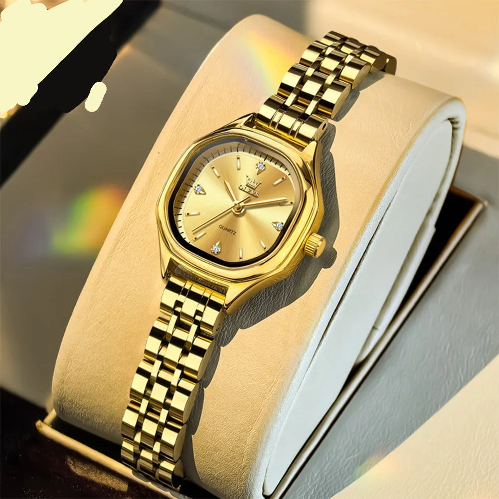 Elegante achteckige Edelstahl Armbanduhr "Lusso elegante no.3234“ - PITANI