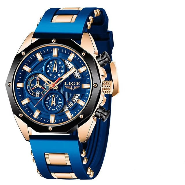 Edelstahl Armbanduhr "Militare in silicone no.4114" - PITANI