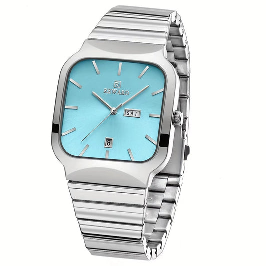 Moderne kantige Edelstahl Armbanduhr "Sport alla moda no.5178" - PITANI