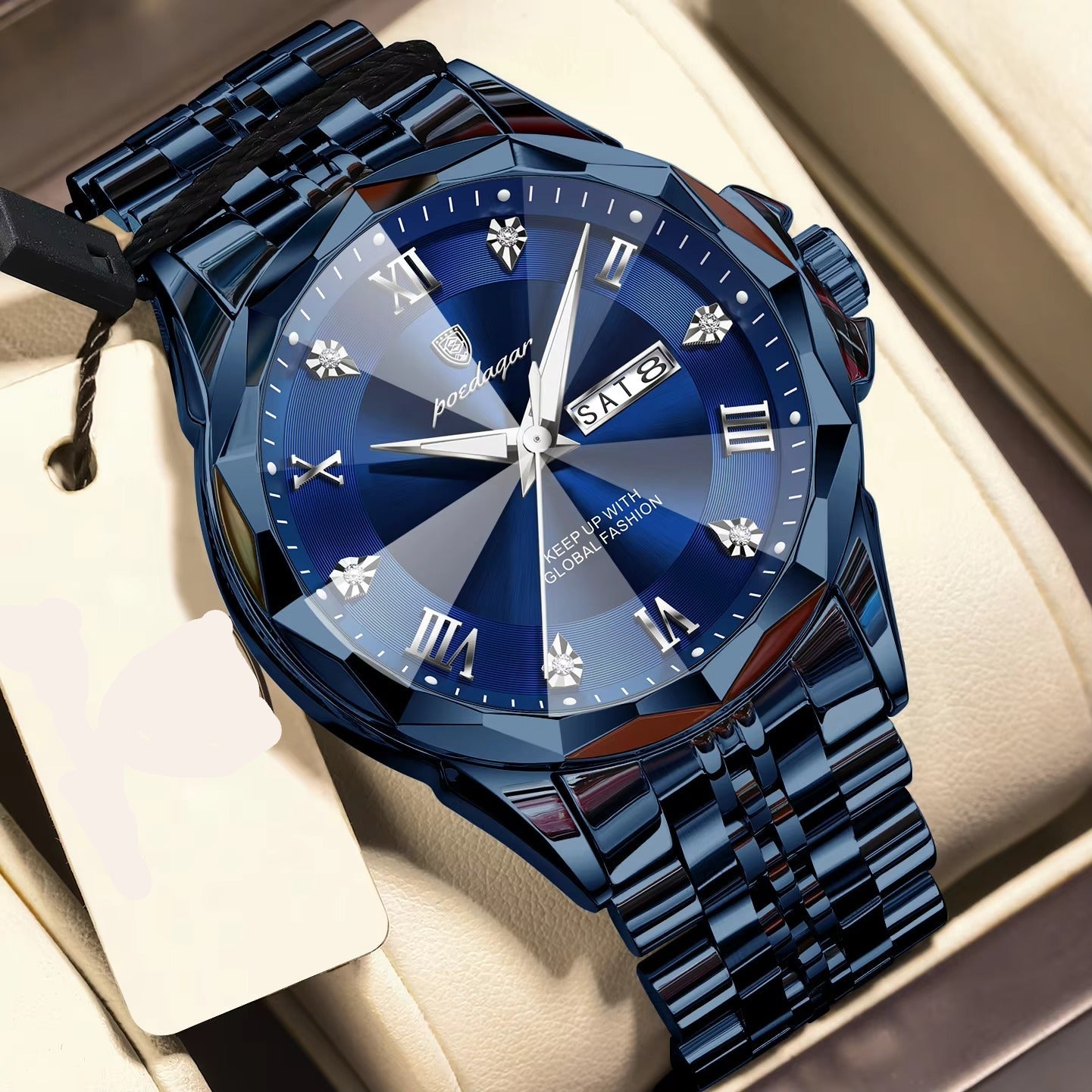 Elegante Edelstahl Business Armbanduhr "Orologio da polso no.5271“ - PITANI