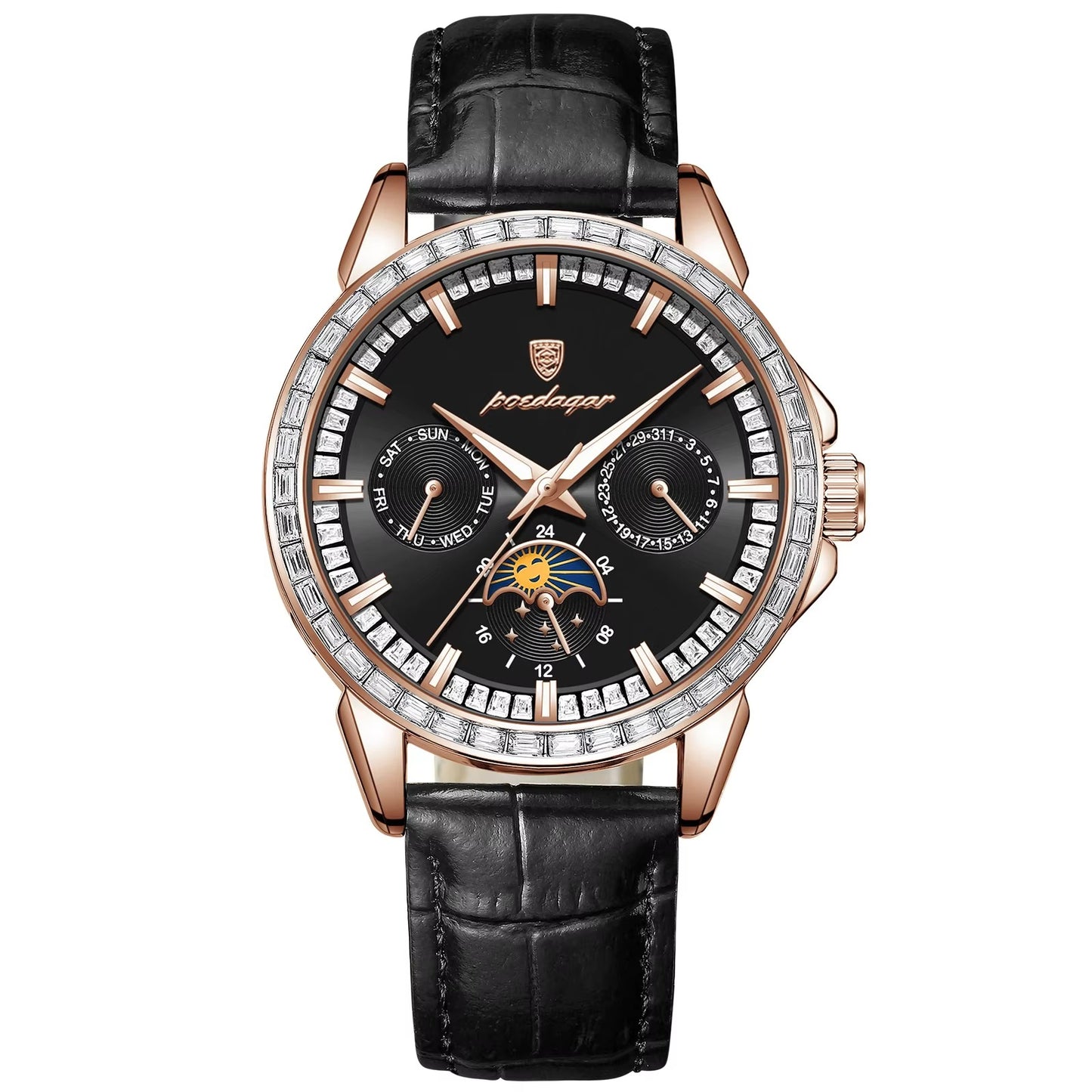 Edelstahl Armbanduhr "Impermeabile Luminoso no.4153" - PITANI