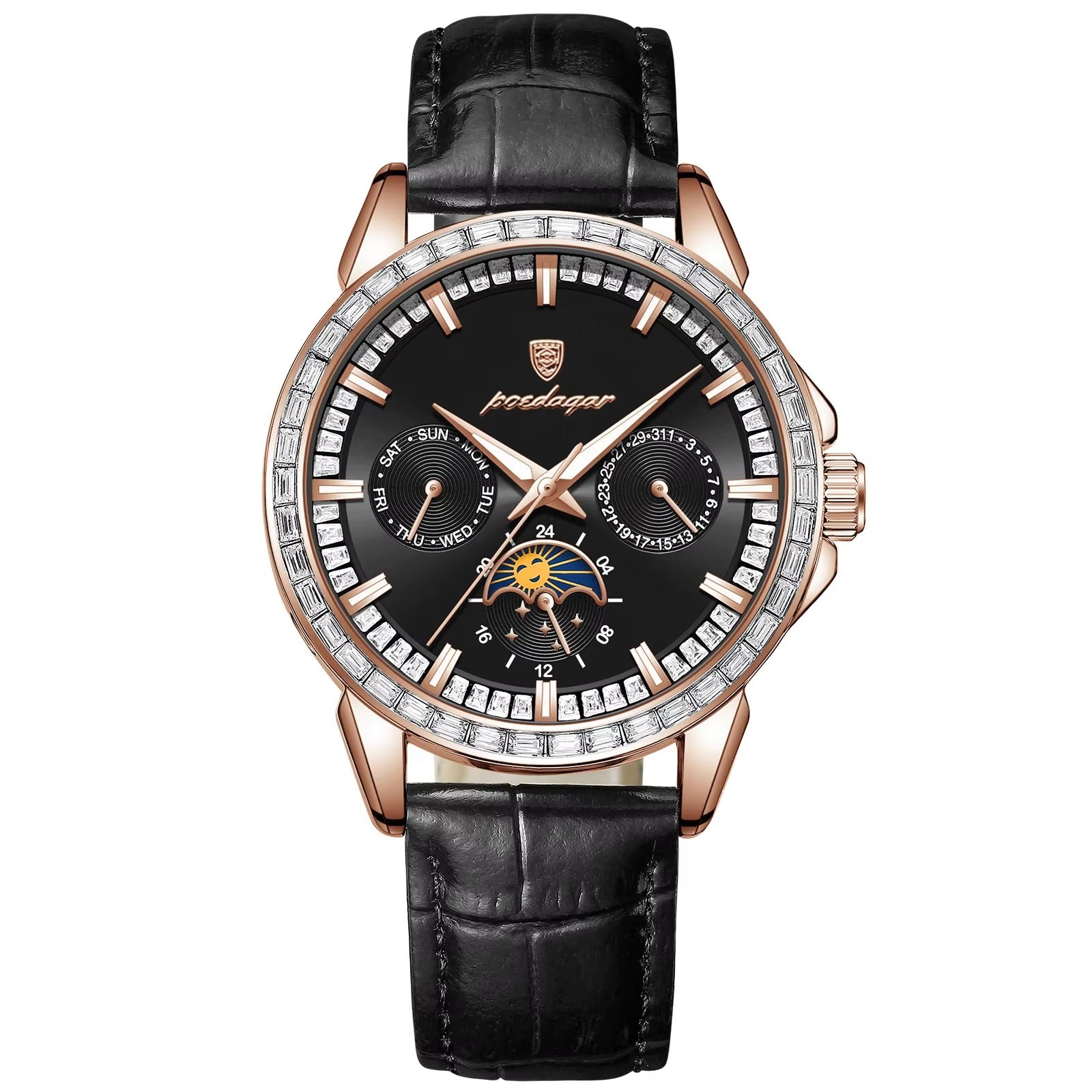 Edelstahl Armbanduhr "Impermeabile Luminoso no.4153" - PITANI