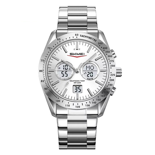 Edelstahl Armbanduhr "Doppio display no.5255“ - PITANI