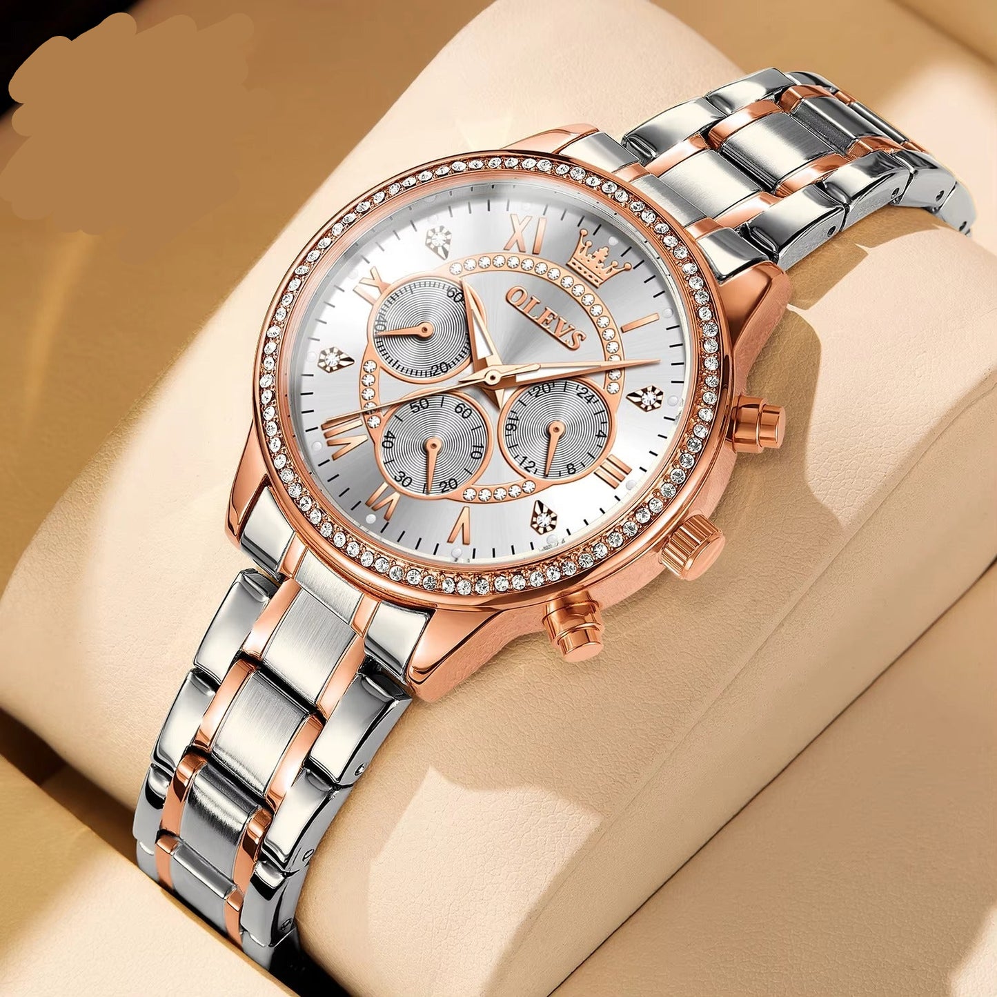 Glitzer Armbanduhr im eleganten Design "Orologio lamore di no.5174" - PITANI