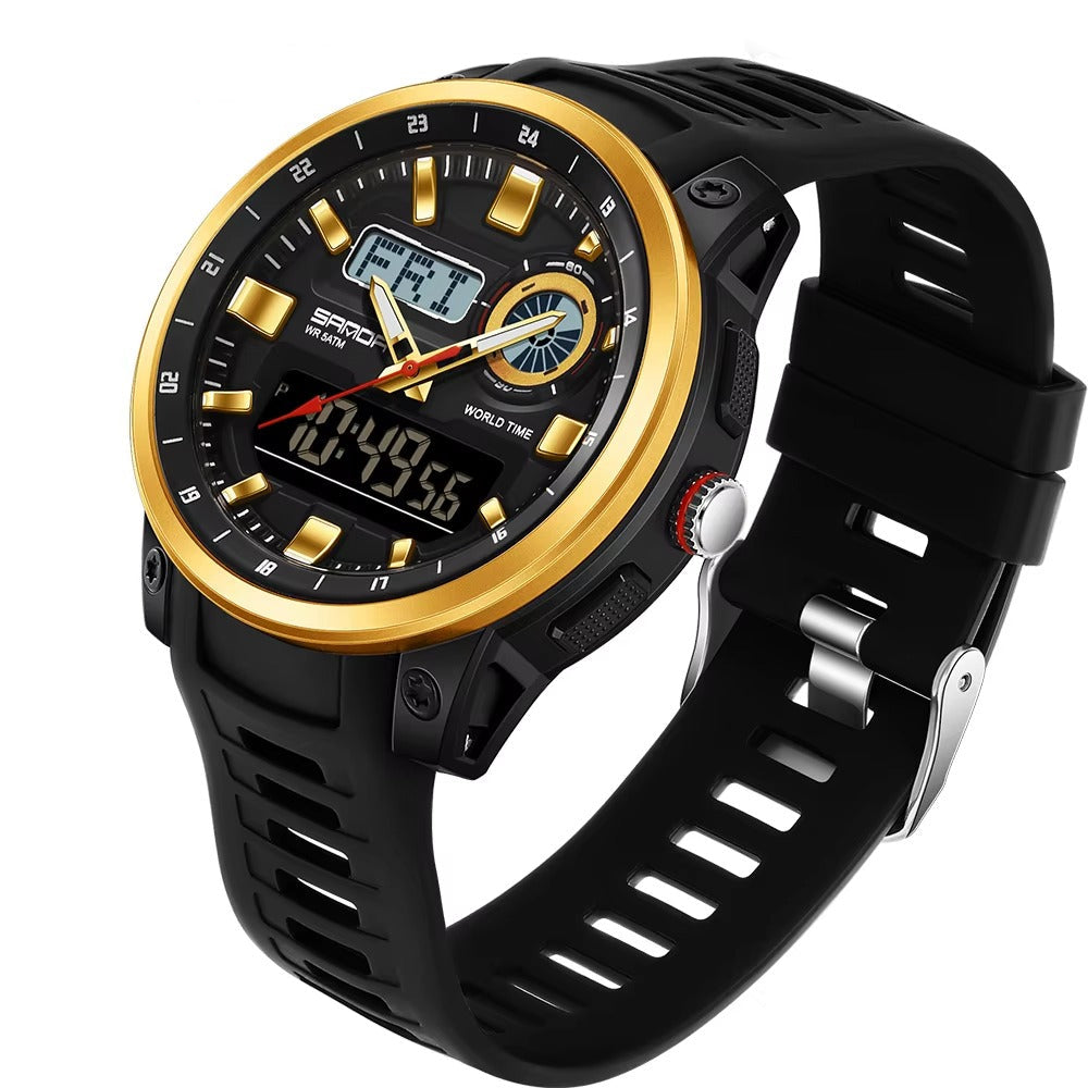 Sportliche Silikon Armbanduhr "Elettronica sportiva no.5257“ - PITANI