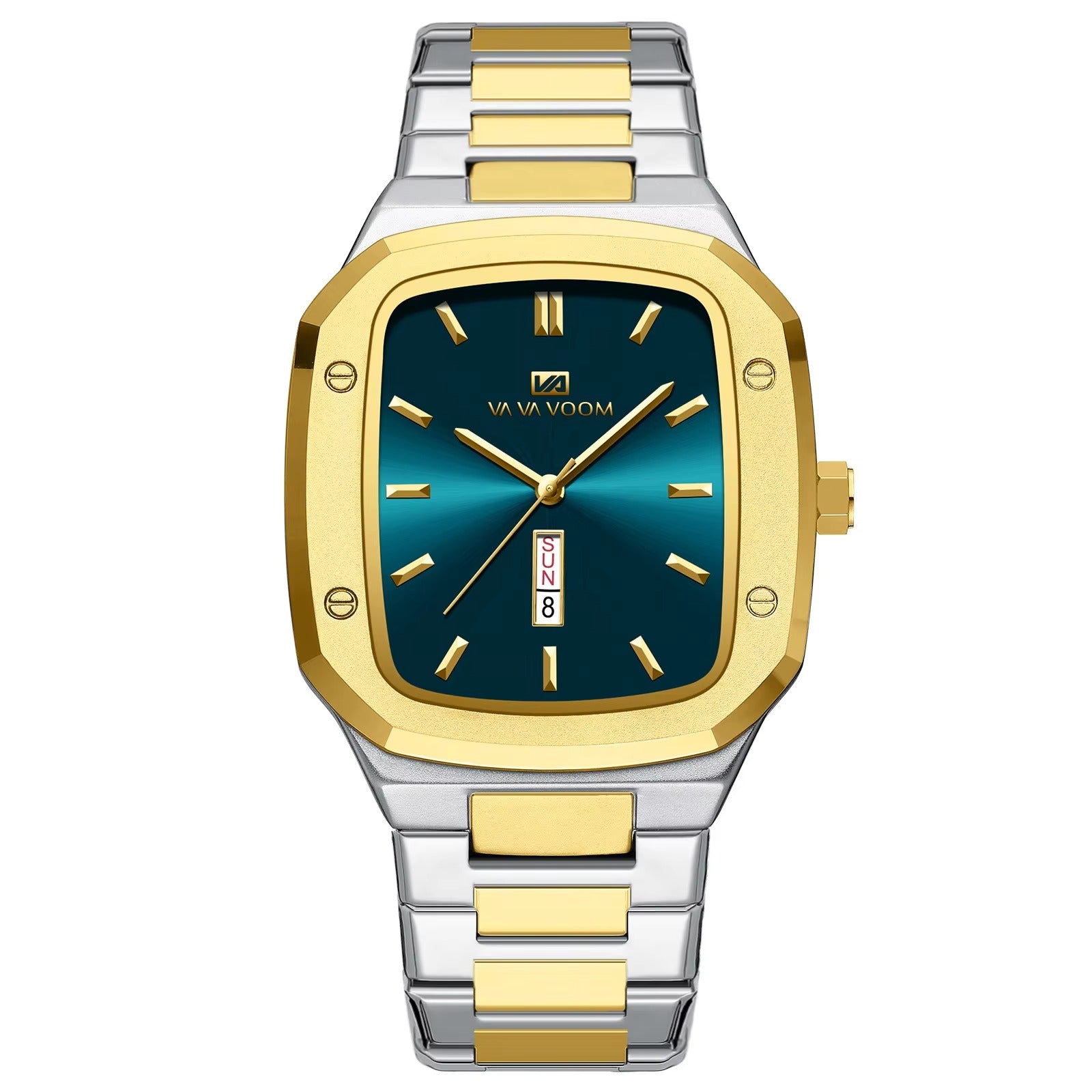 Edelstahl Armbanduhr in seltenen Farben "Calendario aziendale della moda no.4163" - PITANI