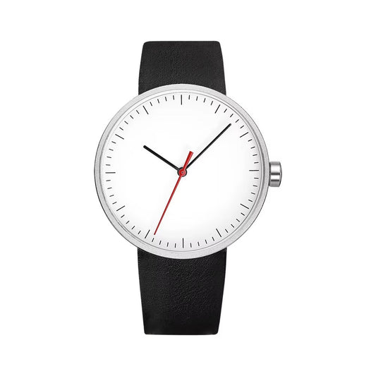 Minimalistisch einfache Leder Armbanduhr "Orologio da coppia per belle .4162" - PITANI