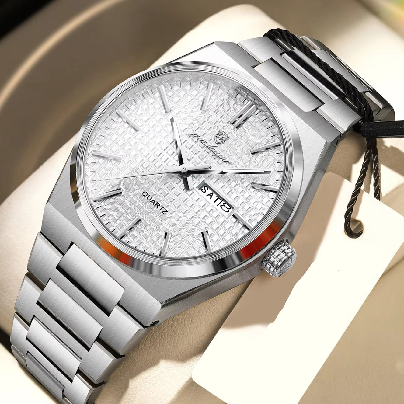 Elegante Edelstahl Armbanduhr "Orologio da uomo di lusso no.5239“ - PITANI