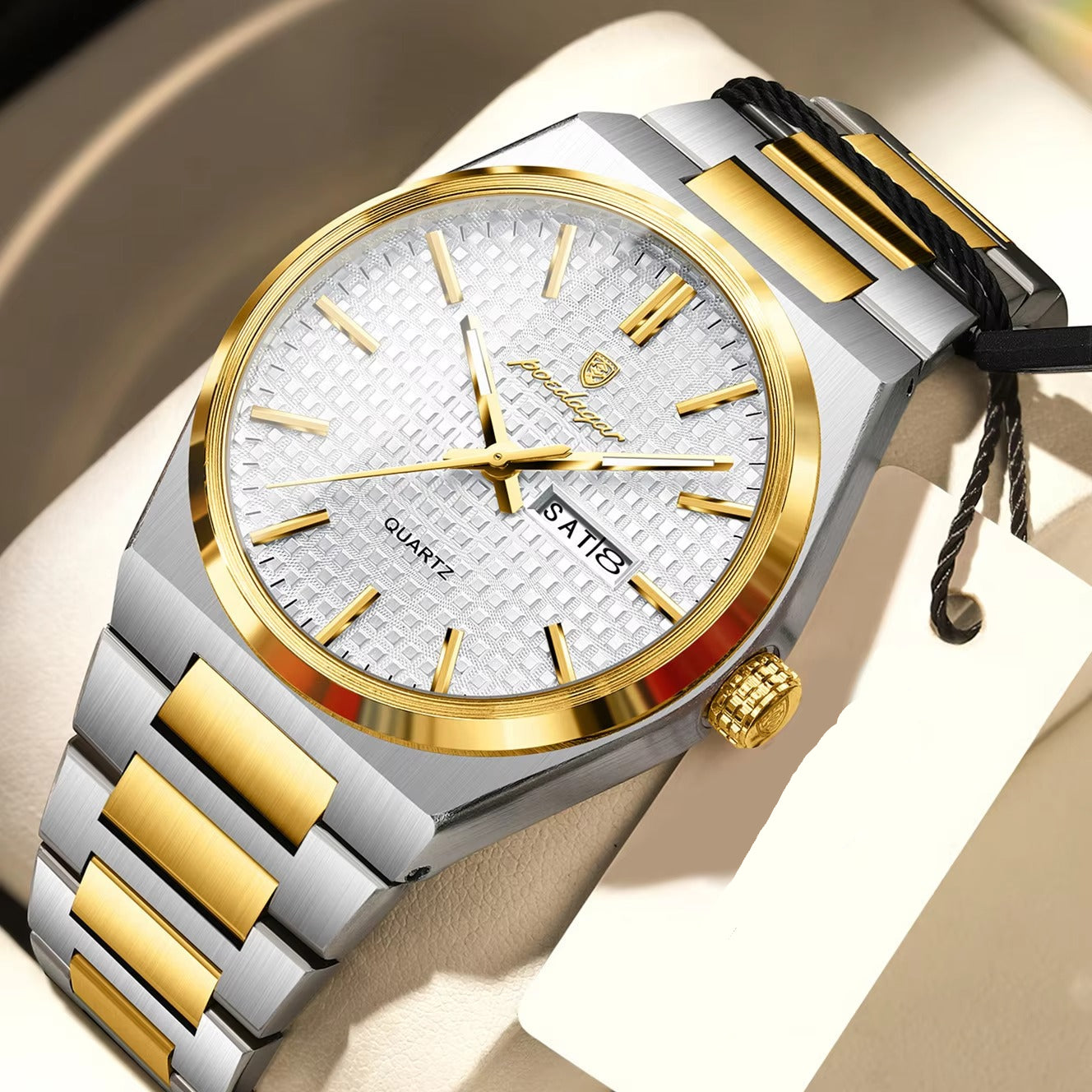 Elegante Edelstahl Armbanduhr "Orologio da uomo di lusso no.5239“ - PITANI