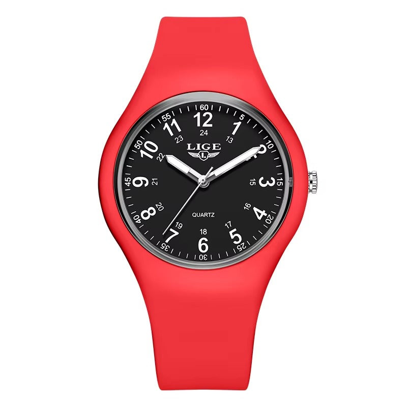 Schlichte Silikon Armbanduhr "Impermeabile femminile no.3215" - PITANI