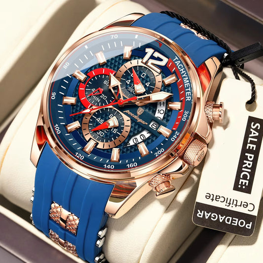 Farbenfrohe Silikon Armbanduhr "Quarzo siliconico no.4160" - PITANI