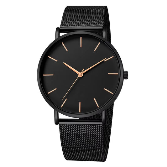 SALE | Minimalistische Meshband Armbanduhr "Relogio Masculino no.4133" - PITANI