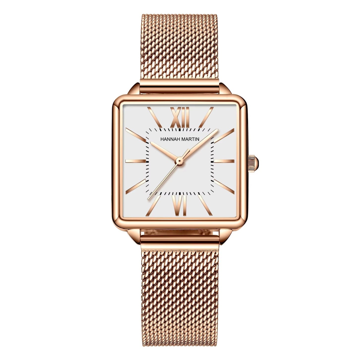 Quadratisch minimalistische Mesh Armbanduhr "Orologio regalo per donna no.5146" - PITANI