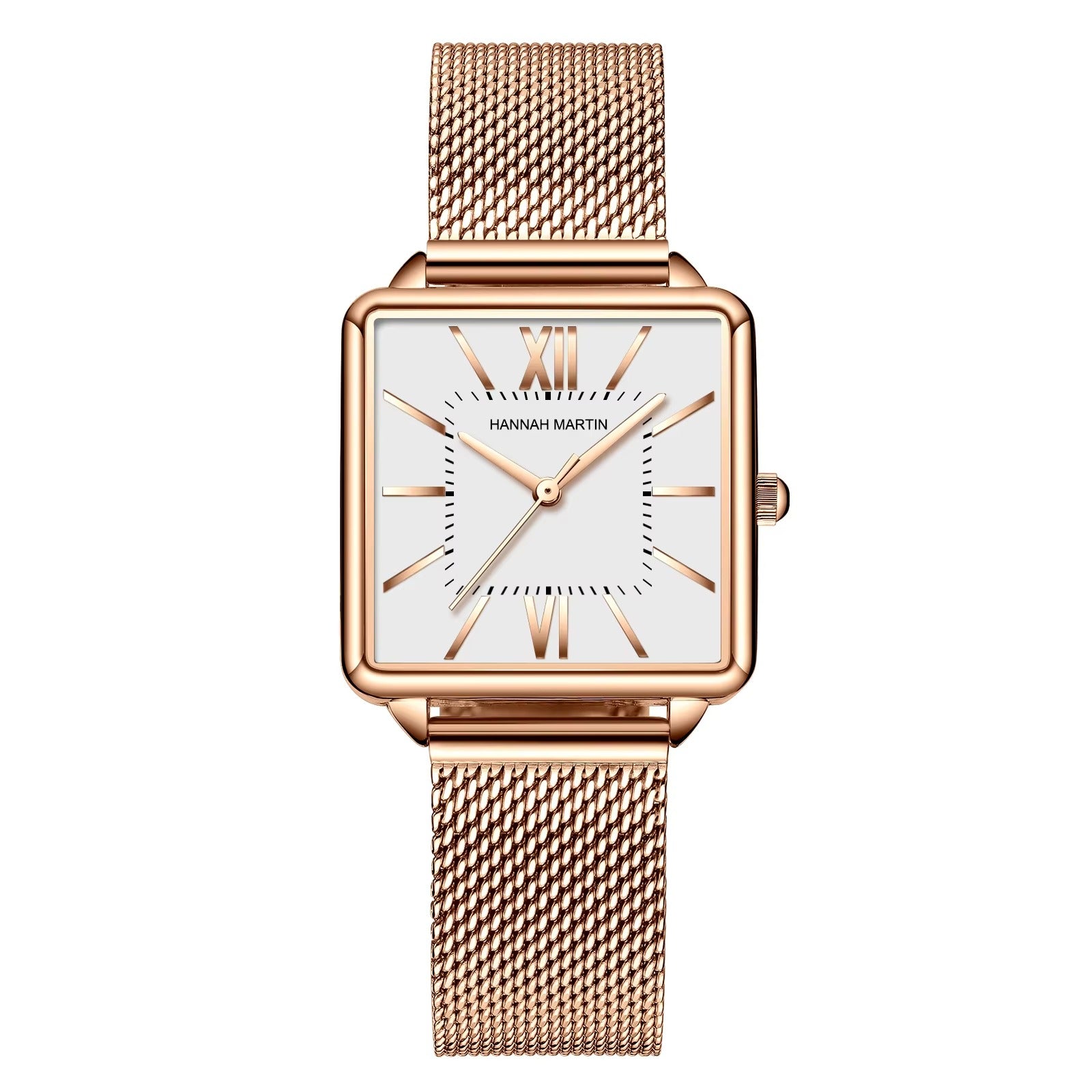 Quadratisch minimalistische Mesh Armbanduhr "Orologio regalo per donna no.5146" - PITANI