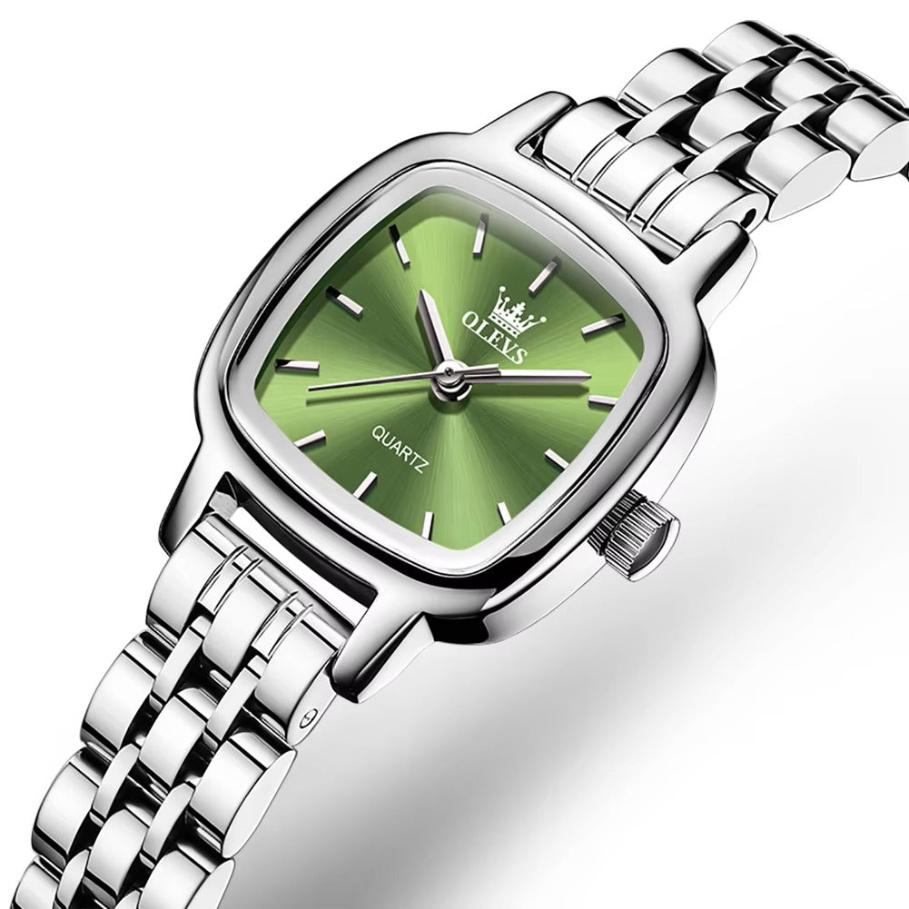 Kleine quadratische Edelstahl Armbanduhr "Piccolo quadrante alla moda no.3235“ - PITANI