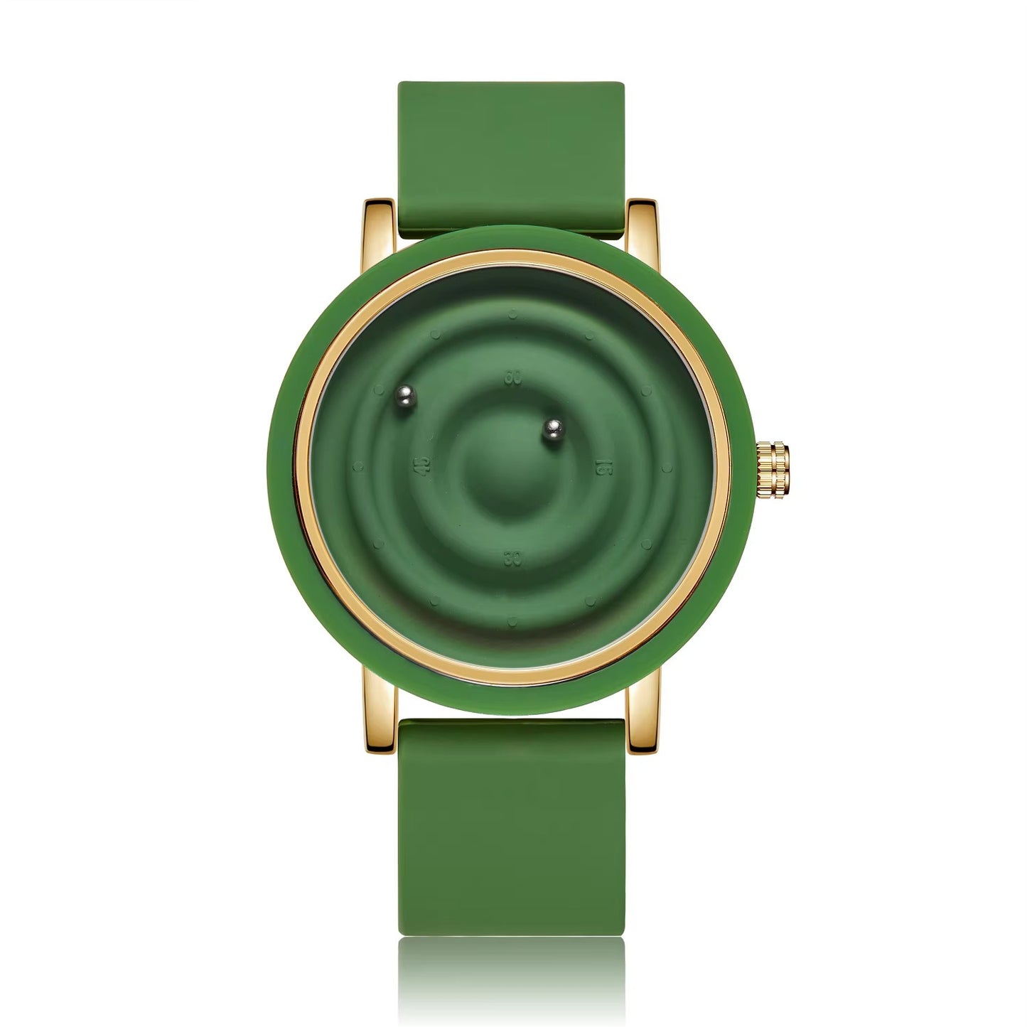 Außergewöhnliche Armbanduhr mit magnetischen Kugelzeiger "Magnetico galleggiante no.3214" - PITANI