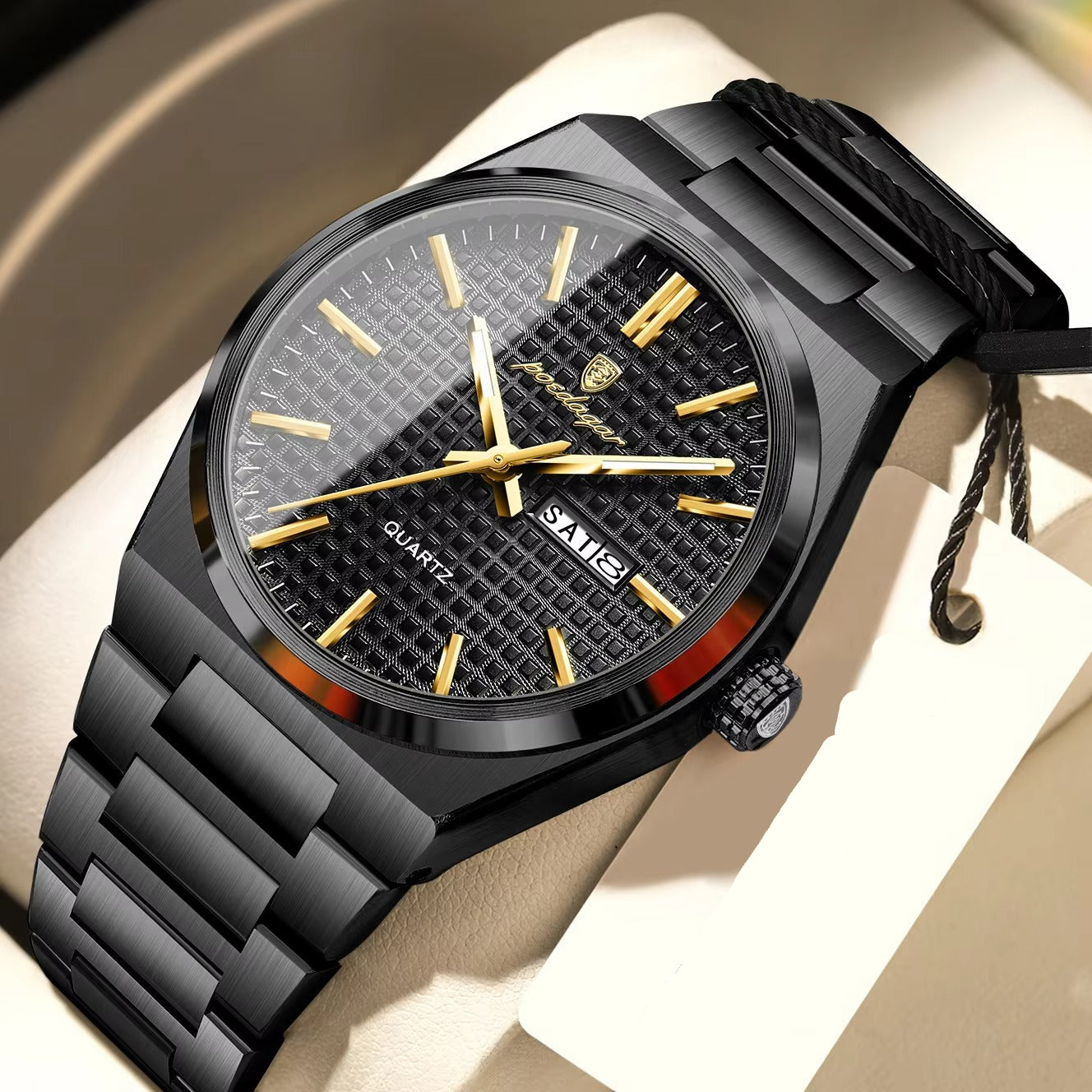 Elegante Edelstahl Armbanduhr "Orologio da uomo di lusso no.5239“ - PITANI