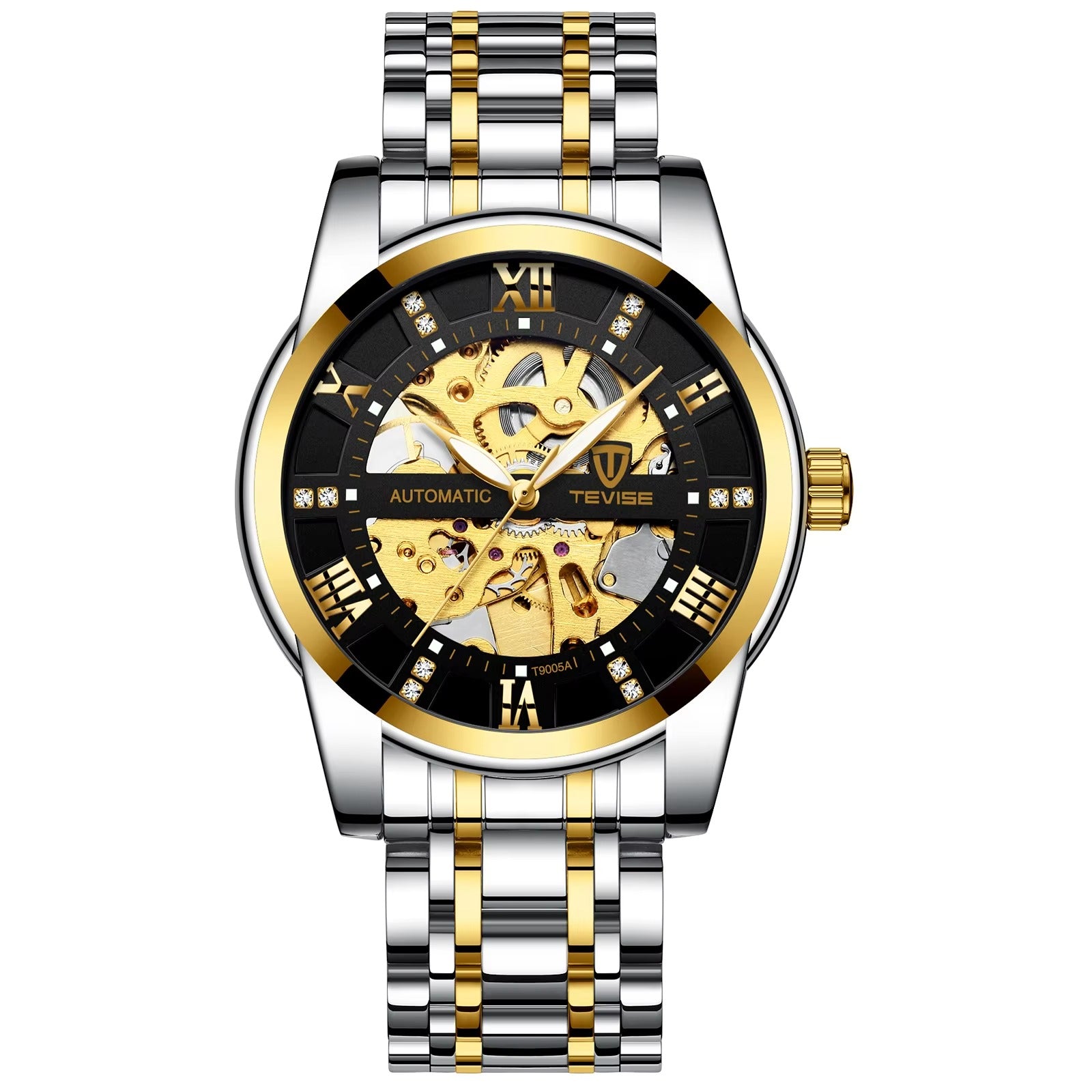 Edelstahl Automatik Armbanduhr "Cinturino in acciaio inossidabile no.4173" - PITANI