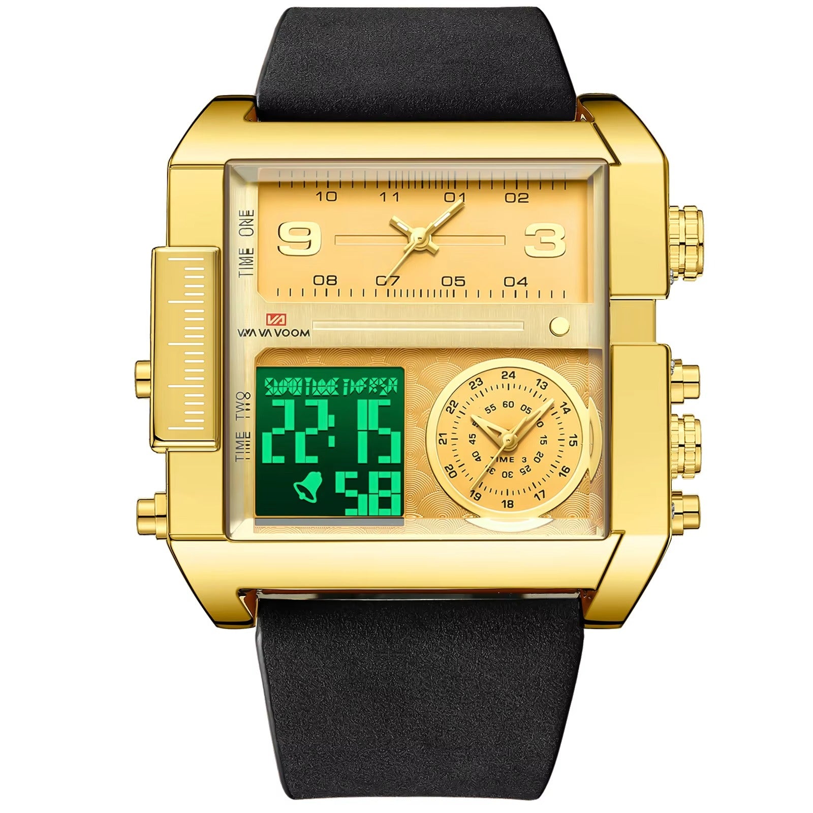 Große Leder Armbanduhr "Cinturino in pelle no.5297“ - PITANI