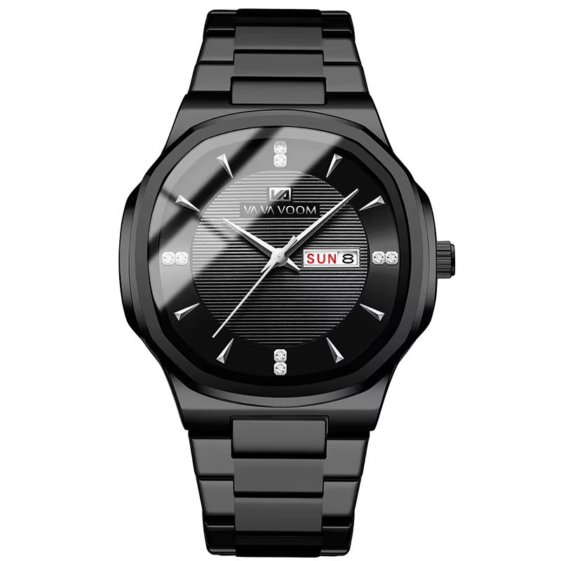 Elegante Edelstahl Armbanduhr "Orologio classico no.5294“ - PITANI