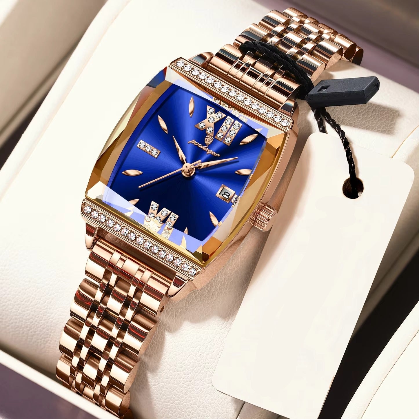 Elegante Edelstahl Armbanduhr "Signore eleganti no.3232“ - PITANI