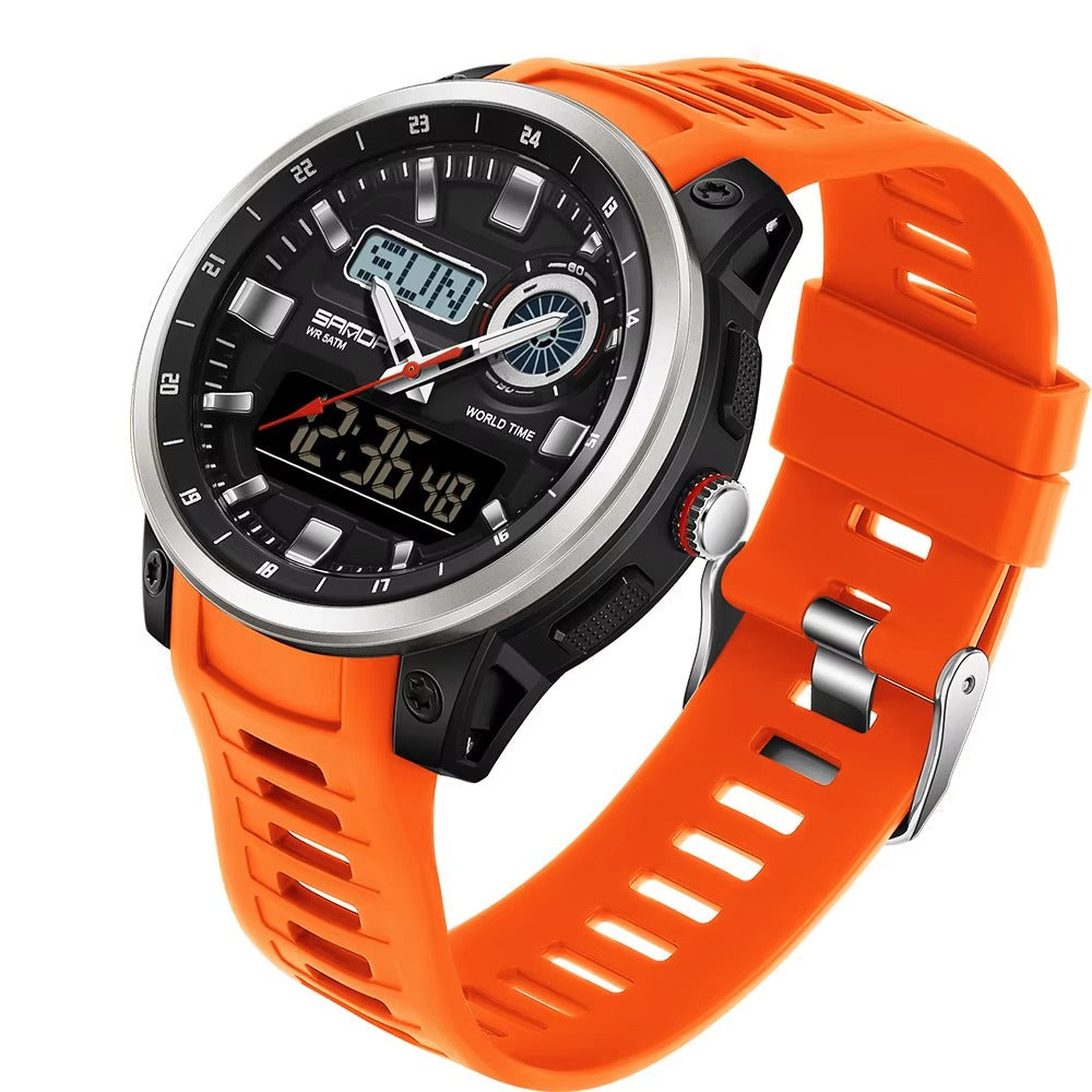 Sportliche Silikon Armbanduhr "Elettronica sportiva no.5257“ - PITANI