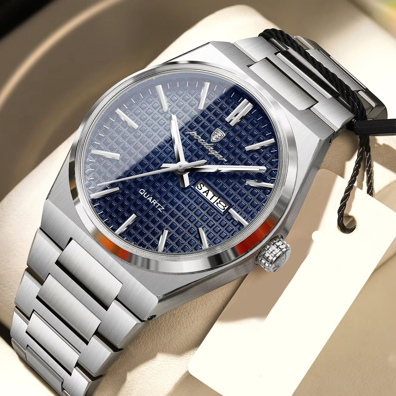 Elegante Edelstahl Armbanduhr "Orologio da uomo di lusso no.5239“ - PITANI