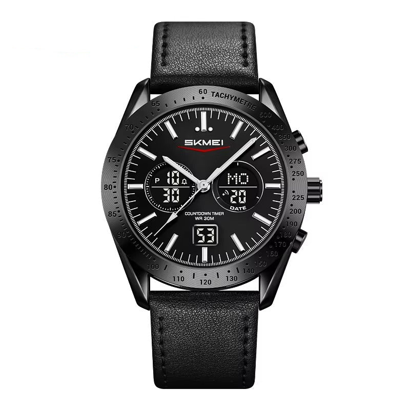 Edelstahl Armbanduhr "Doppio display no.5255“ - PITANI