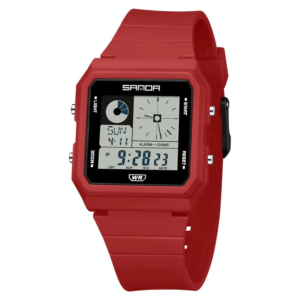 LED Vintage Armbanduhr "Quadrato d'epoca no.3233“ - PITANI