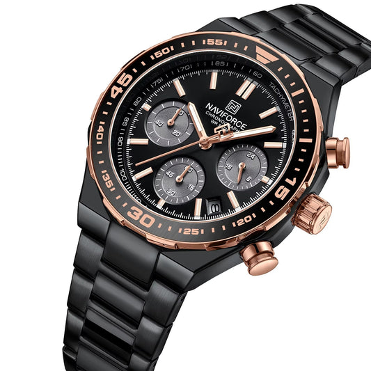 Zeitlos klassische Edelstahl Armbanduhr "Quarzo classico no.5274“ - PITANI
