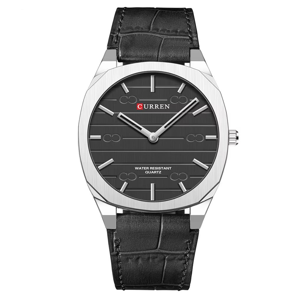 Minimalistisch moderne Leder Armbanduhr "Sottile alla moda no.5224“ - PITANI