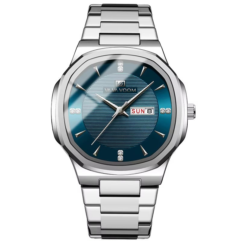 Elegante Edelstahl Armbanduhr "Orologio classico no.5294“ - PITANI