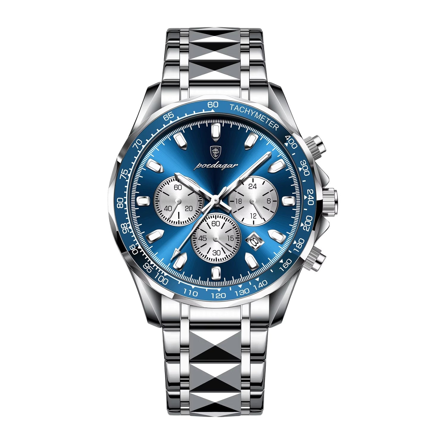 Edelstahl Armbanduhr "Orologio da uomo con orologio a lancetta no.4172" - PITANI