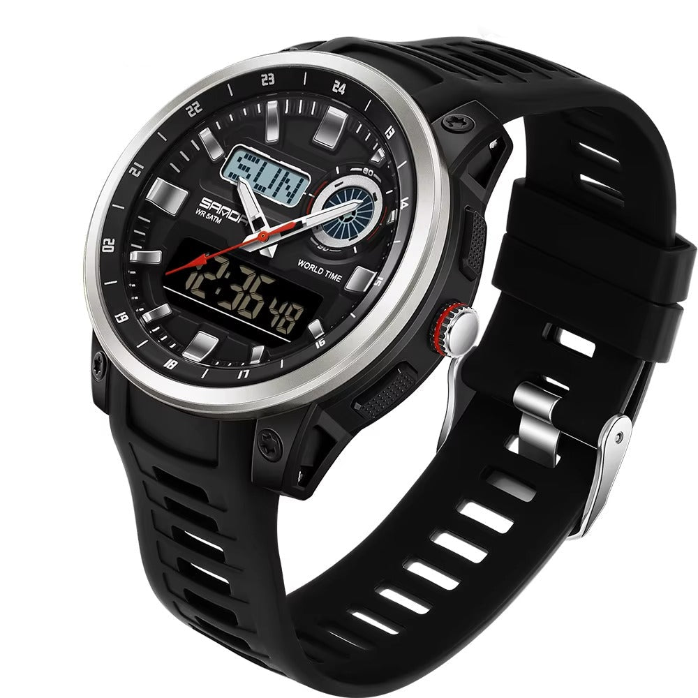 Sportliche Silikon Armbanduhr "Elettronica sportiva no.5257“ - PITANI