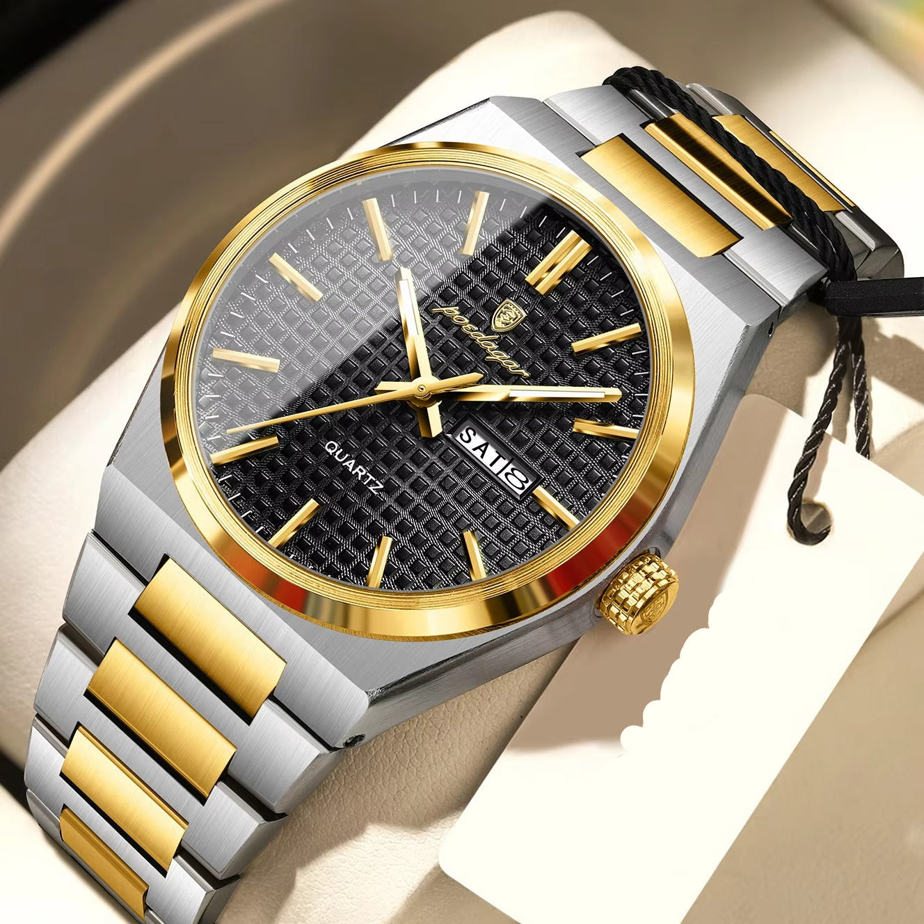 Elegante Edelstahl Armbanduhr "Orologio da uomo di lusso no.5239“ - PITANI