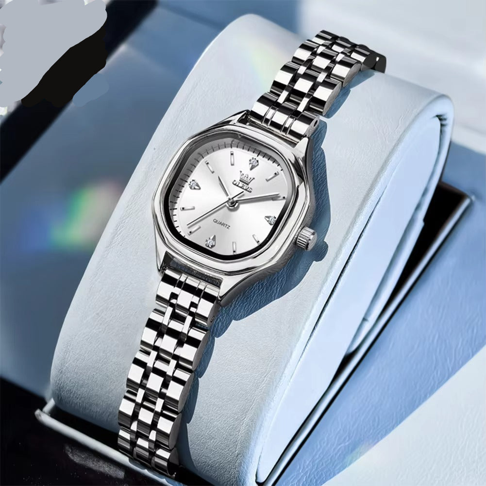 Elegante achteckige Edelstahl Armbanduhr "Lusso elegante no.3234“ - PITANI