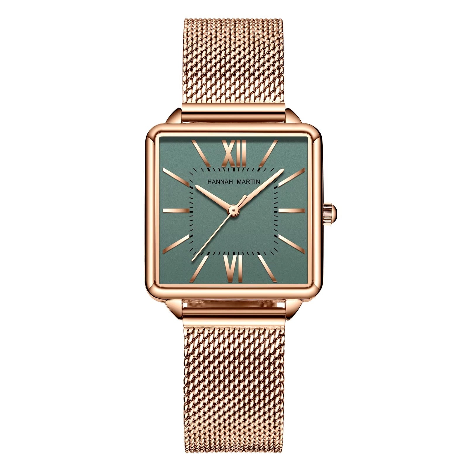 Quadratisch minimalistische Mesh Armbanduhr "Orologio regalo per donna no.5146" - PITANI