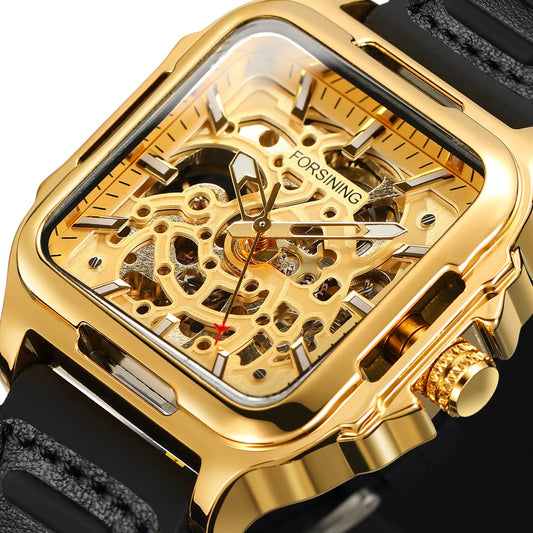 Quadratische Automatik Armbanduhr "Militare di acciaio no.5290“ - PITANI