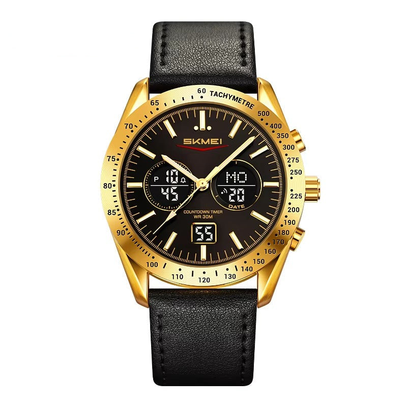 Edelstahl Armbanduhr "Doppio display no.5255“ - PITANI