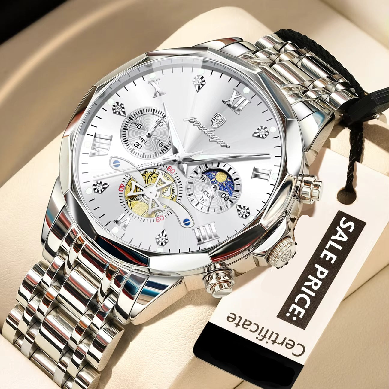 Edelstahl Armbanduhr "Originale di alta qualità no.4159" - PITANI