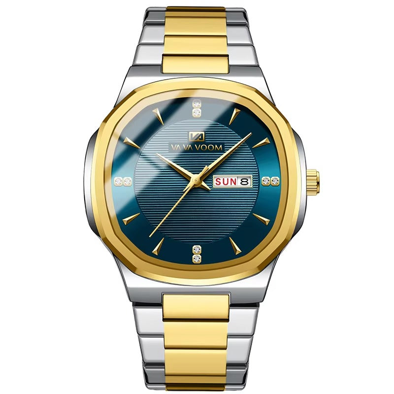 Elegante Edelstahl Armbanduhr "Orologio classico no.5294“ - PITANI