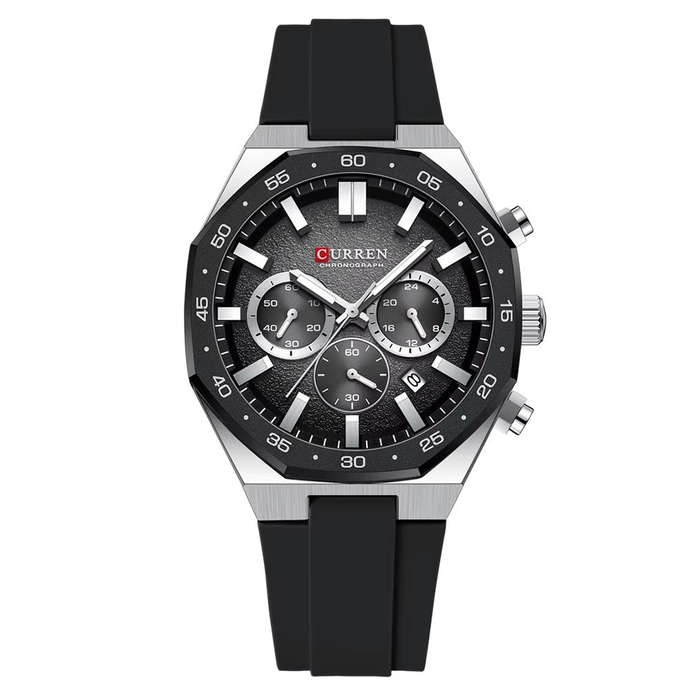 Zeitlose Silikonband Armbanduhr "Quarzo belle chiaro no.5223“ - PITANI