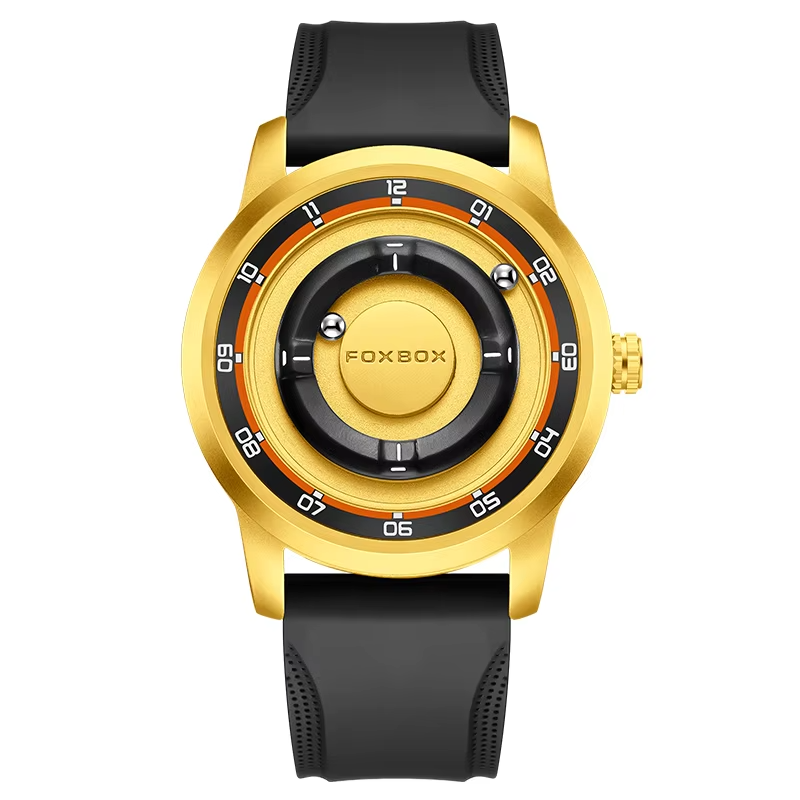 Außergewöhnlich seltene Magnetball Armbanduhr "Puntatore a scorrimento magnetico no.5184" - PITANI