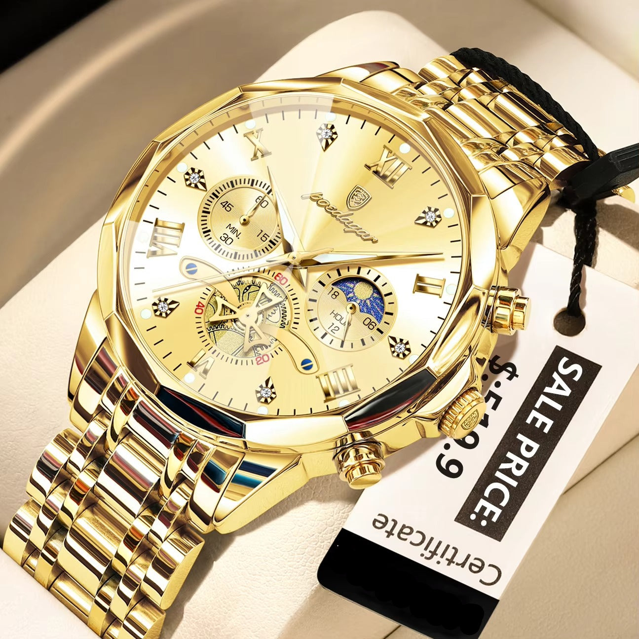 Edelstahl Armbanduhr "Originale di alta qualità no.4159" - PITANI