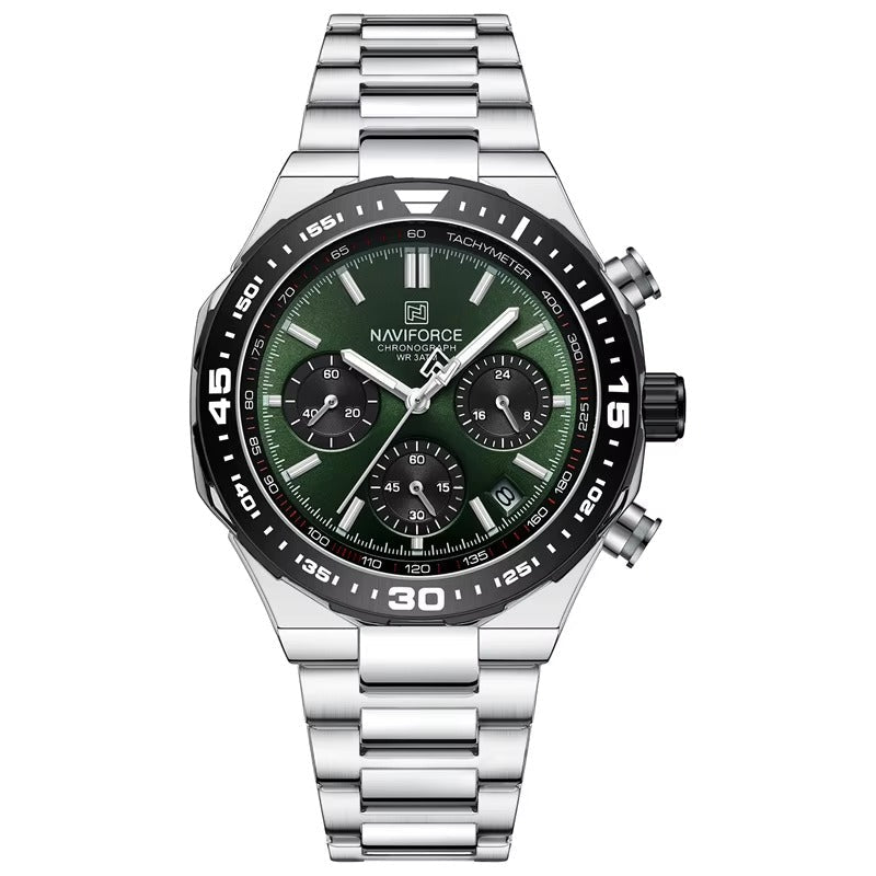 Zeitlos klassische Edelstahl Armbanduhr "Quarzo classico no.5274“ - PITANI