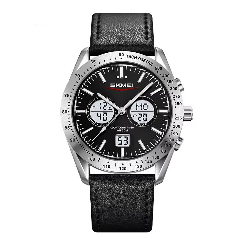 Edelstahl Armbanduhr "Doppio display no.5255“ - PITANI