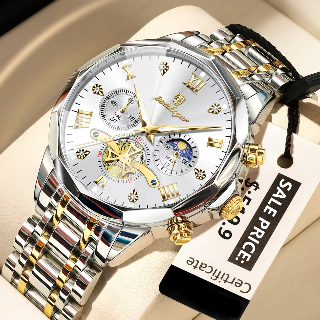 Edelstahl Armbanduhr "Originale di alta qualità no.4159" - PITANI